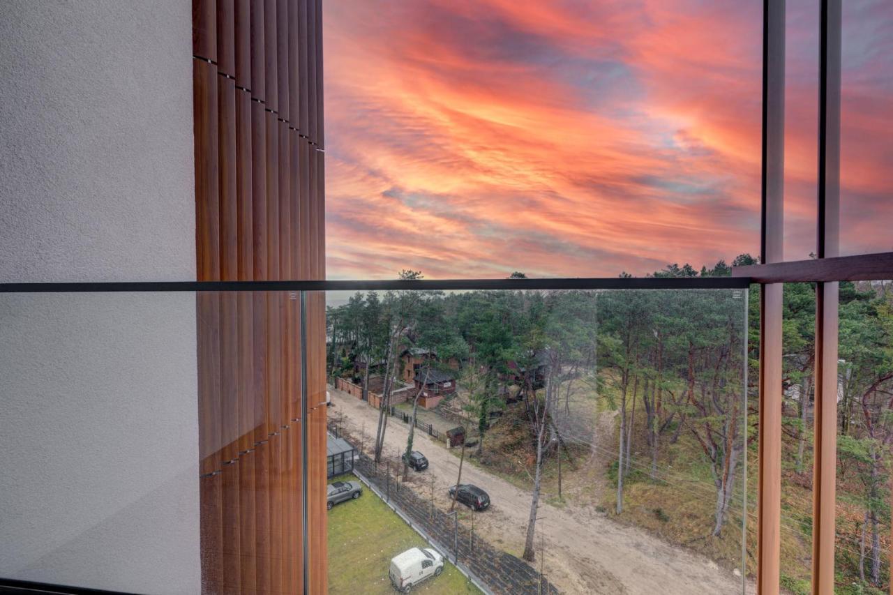 Pinea Apartament Z Widokiem Na Morze Z Basenem I Spa Przy Plazy Pobierowo Buitenkant foto