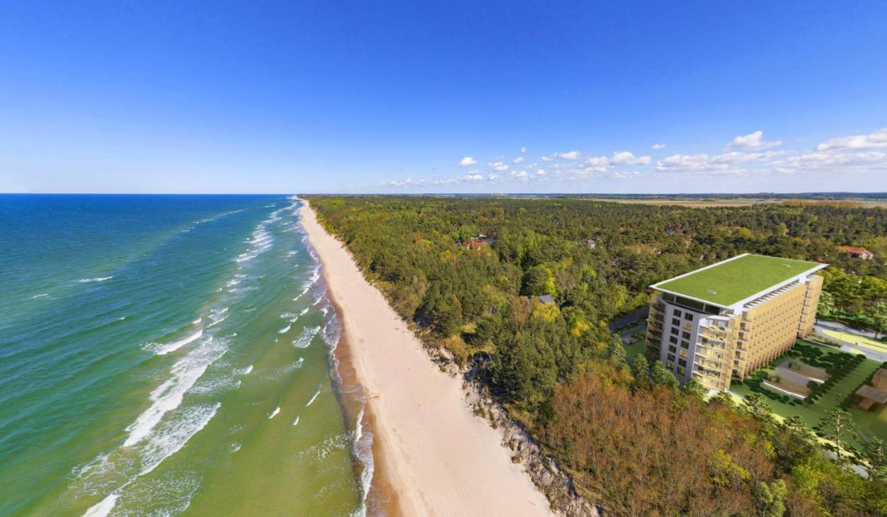 Pinea Apartament Z Widokiem Na Morze Z Basenem I Spa Przy Plazy Pobierowo Buitenkant foto