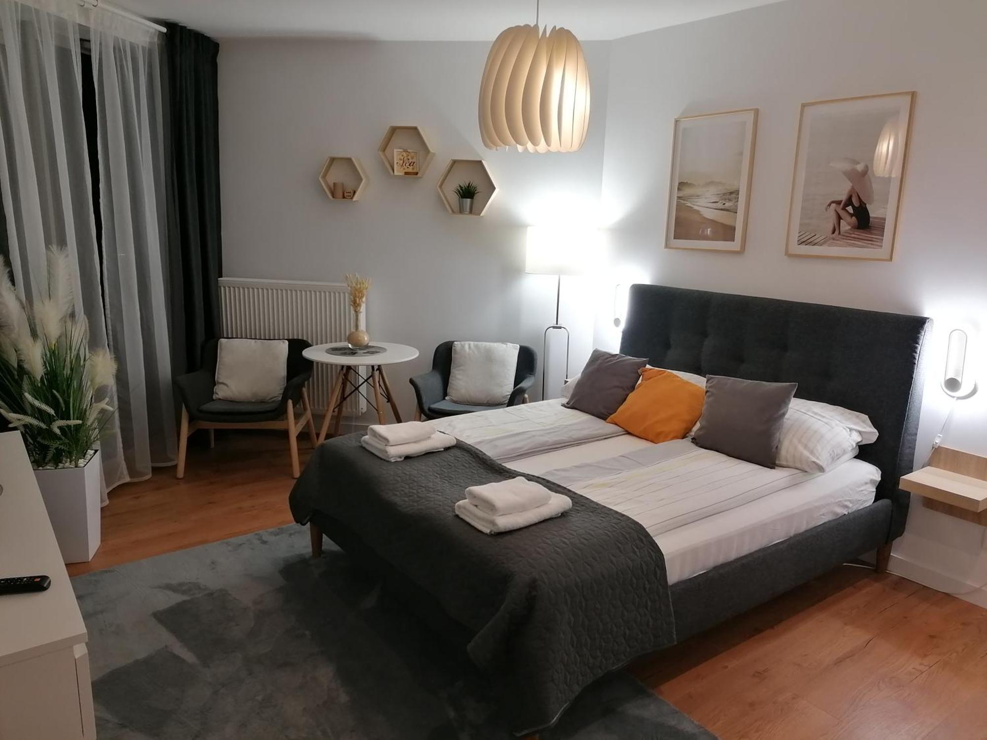 Pinea Apartament Z Widokiem Na Morze Z Basenem I Spa Przy Plazy Pobierowo Buitenkant foto